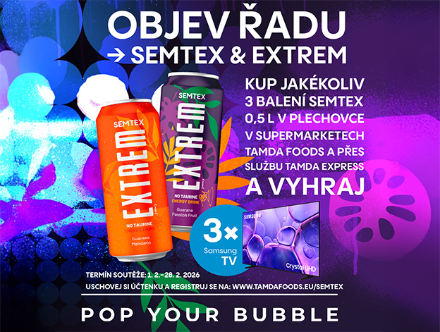 Nakupuj Semtex v Tamda Foods a hraj o Smart TV.