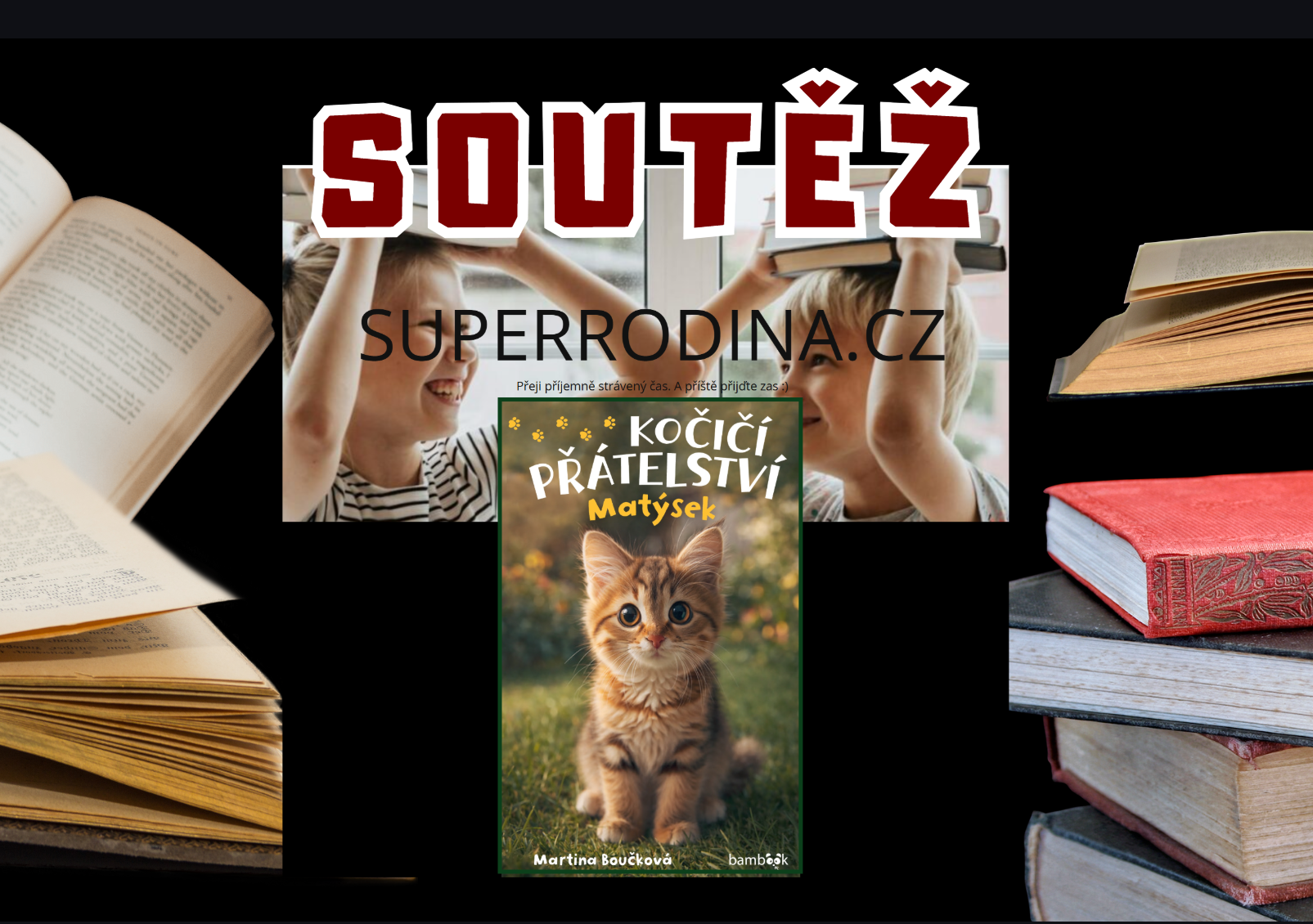 Soutěž o KOČÍČÍ PŘÁTELSTVÍ: MATÝSEK