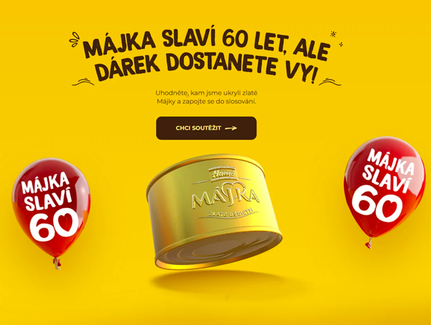 Najděte Zlatou Májku a získejte 100 000 Kč!