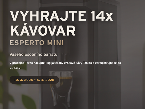 Užijte si kávu každý den. Vyhrajte kávovar