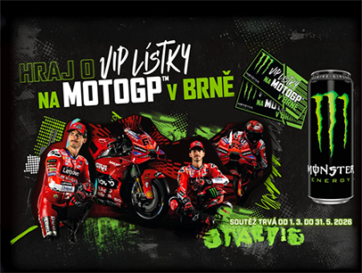 Vyhraj VIP na MotoGP Brno!