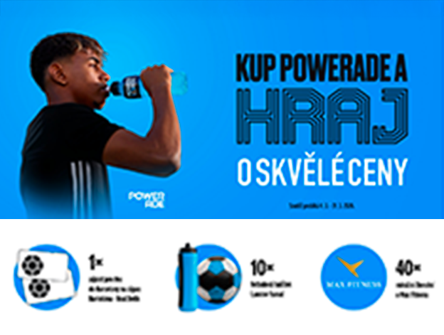 S Powerade z Alberta přímo do Barcelony!
